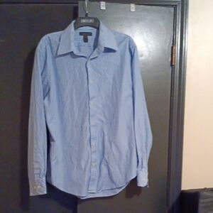 Men's Blue Striped Shirt